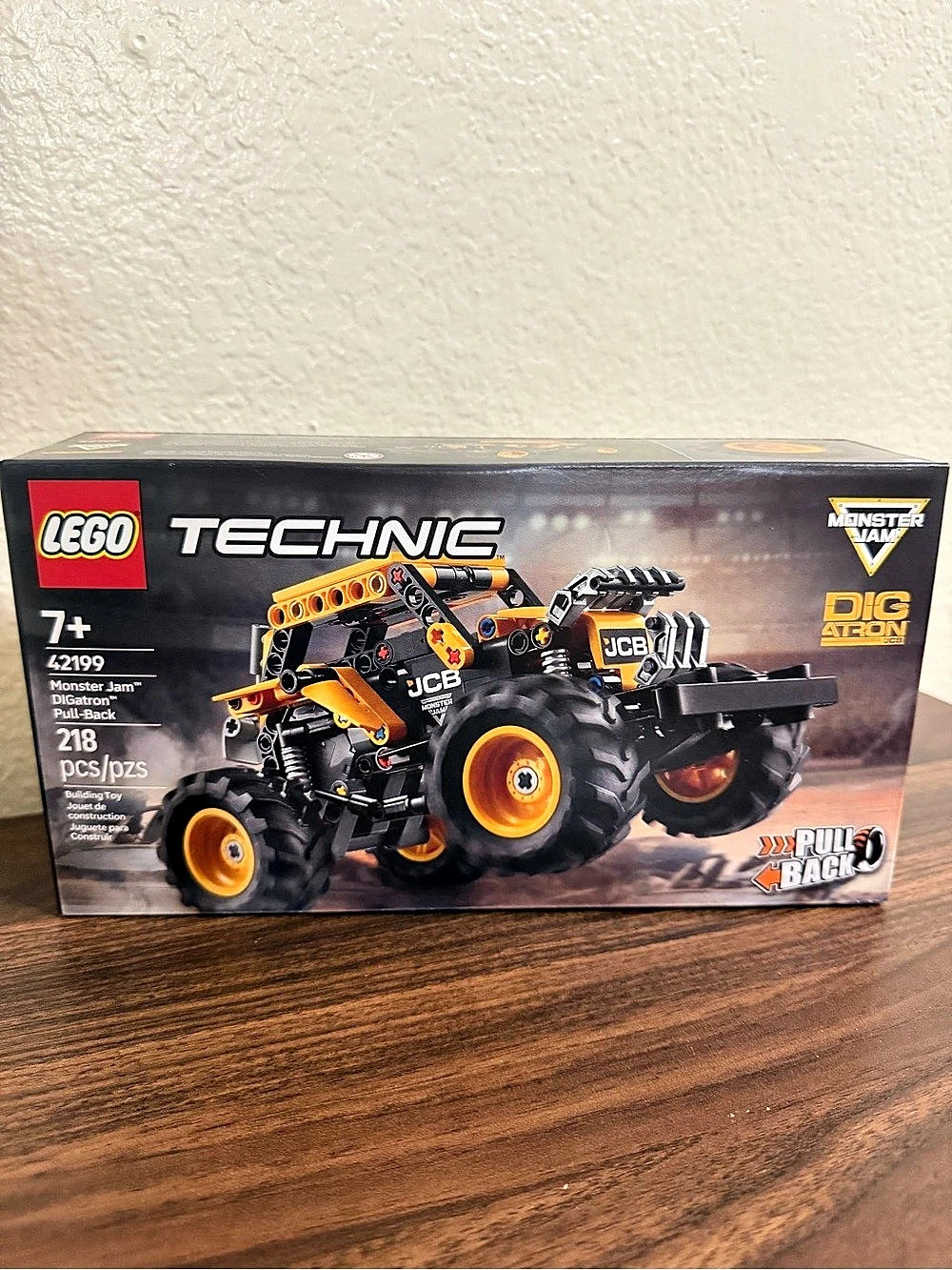 LEGO Monster Jam DIGatron Pull-Back Building Set 42199